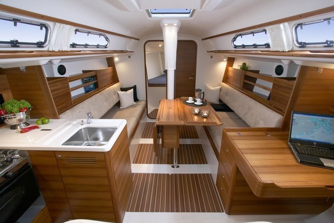 X-41 Interior Cruise Ready © X-Yachts . http://www.x-yachts.com